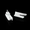 Base de Pie Prensatelas Seis Mariposas T350-D Pie Prensatelas Puntada de Dobladillo de 0.2 Plástico Blanco Cuero Base de Pie Prensatelas para Máquina de Coser Plana Engrosada