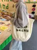 Bolso de Lona Lavada Estilo Universitario Retro para Mujer Casual Perezoso Más Fácil de Combinar Bolso de Hombro Clase Viaje Diario Bolso Tote de Gran Capacidad