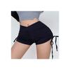 Pantalones de Fitness Melocotón Dulce de Moda con Cordón, Shorts de Verano de Cintura Alta, Pantalones de Yoga, Levanta Caderas