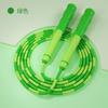 Corda de Pular de Bambu Infantil Direto da Fábrica para Alunos de Jardim de Infância, Iniciantes, Ajustável, Colorida, Específica para Fitness, Aeróbica