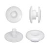 Hebilla Fija para Mascarilla Protectora Desechable Hebilla a Presión Plástico Dos Botones Banda Elástica Broche de Resina Pulsera con Broche Doble