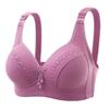 Sujetador para mujer talla grande fruncido para sostener la flacidez ropa interior para madres de mediana edad y mayores sujetador fino proveedor directo al por mayor