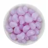 Perlas de Corazón Jelly Color Melocotón con Agujero Vertical de Acrílico de 15 mm, Cuentas Sueltas, Materiales Hechos a Mano, Accesorios para Joyería DIY