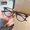 00363 nueva montura vintage gafas anti luz azul sin artefacto de maquillaje montura de gafas de moda para hombres y mujeres miopía se puede combinar
