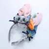 Gorro de policía de conejo para niños, diadema de orejas de conejo, pinza para el pelo, sombrero de Judy, calcetines para muñecas, accesorios, accesorios para el cabello de niñas