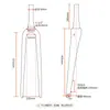 Toseek Horquilla de Fibra de Carbono para Bicicleta de Carretera Gravel Horquilla Dura para Bicicleta Enrutamiento Interno Completo de Cables Liberación Rápida Freno de Disco Horquilla de Carbono