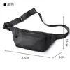 Riñonera Impermeable para Hombre, Bolso de Pecho Personalizado, Bolso Pequeño Casual, Bolso de Hombro para Deportes al Aire Libre, Bolso de Ciclismo Estilo Coreano