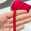 Encaje elástico con volantes de 6 mm y 10 mm, accesorios para ropa de muñeca, borde de puño para ropa infantil, manualidades