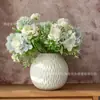 Estilo Ins Arreglo Floral Creativo Arreglo Floral Simple y de Alta Gama Personalizado Escandinavo Lujo Accesible Cerámica Jarrón Blanco Arreglo Floral