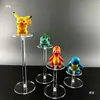 Mini suporte de exibição redondo de acrílico para miniaturas, joias, cosméticos, produtos pequenos, base de coral, suporte de exibição