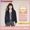 Chaqueta Corta a Prueba de Viento Personalizada de Primavera para Mujer Estilo Casual Sudadera con Cremallera Corte Holgado Top En Stock M01