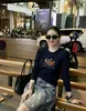 Top de Algodón Acanalado para Mujer, 220g, Directo de Fábrica, Corte Ajustado, Manga Larga, Segunda Remesa, Exclusivamente para Guangzhou Shisanxing, Envío Directo de Una Pieza