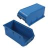 Caja de piezas oblicua caja volteable caja de almacenamiento componentes caja de accesorios de ferretería caja de plástico caja de material pequeño mayoreo