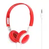 Fones de Ouvido Infantis Coloridos tipo Macaron para Montar na Cabeça, para Provas Orais, Testes de Audição, Teclados Eletrônicos e Piano, com Design Giratório
