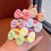 Cuerda para la Cabeza de Flor para Niños Nueva Alta Elasticidad No Daña el Cabello Cuerda de Tendón de Goma para Cola de Caballo Alta de Niñas Accesorios para el Cabello Simples para Bebé