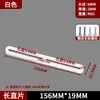 Suporte de Ângulo Espesso de Aço Inoxidável com Furo Longo Ajustável Cabeça Dupla Móvel Fixador Conector de Ângulo Reto 90 Graus Suporte de Placa Reta em Forma de L