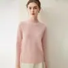 Suéter de punto Loro Piana 100% cachemir puro listo para usar de primera línea para mujer, cálido, suave, liso, favorecedor, versátil, capa base de suéter