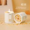 Vela perfumada de Osmanthus para dormitorio, hogar, interior, nicho, vela con fragancia avanzada, sin humo, romántica, para vacaciones, caja de regalo.