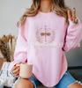 Sudadera holgada de manga larga con letras casuales urbanas europeas y americanas para primavera y otoño, bordada, cuello redondo, jersey básico, personalizada