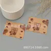 Desenho Animado Transfronteiriço 8x10 Bolso Plano Fofo Sanrio Cabeça de Cartão Presilha de Cabelo Dobrável Elástico de Cabelo Decoração Cartão de Papel Atacado