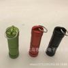 Aleación de Aluminio Completamente Sellado Impermeable Tanque Exterior Primeros Auxilios Botella de Medicina Metal Contenedor Impermeable Llavero EDC Equipo de Supervivencia