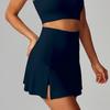 Falda de Yoga Chimei Primavera y Verano de Cintura Alta Minifalda Transpirable para Correr Fitness Tenis Falda Antideslizante Transfronterizo
