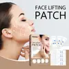 Parche Invisible para Cuidado Facial Jaysuing Contorno de Barbilla Suave y Moldeado Claro Parche Facial en Forma de V