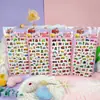 Nuevo Pegatina de Espuma Mini Tridimensional de Dibujos Animados para Niños DIY Pegatina Suave de Espuma Recompensa de Jardín de Infancia Pegatina Linda