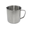 Copo medidor graduado de aço inoxidável 304 500/1000/2000ml copo medidor de grande capacidade para panificação com alça