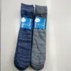 Calcetines de Mezclilla para Hombre al por Mayor de Media Pantorrilla Calcetines Nuevos para Hombre Rayados Rectos Calcetines para Hombre de Fibra de Carbón de Bambú