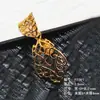 Hebilla de Clip de Cristal de Cera de Abeja Hebilla de Seguridad con Forma de Flor Soporte Colgante Hebilla de Clip Cabezal de Hebilla de Colgante de Jade Jade Soporte Vacío para Colgante de Plata 925