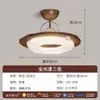 Luminária Pendente para Sala de Estar Cor de Caqui 2026 Novo Modelo Minimalista Italiano de Alto Padrão Vintage Estilo Francês Meio do Século