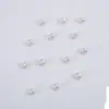 Nuevas Perlas de Agua Dulce Naturales Casi Redondas Sin Semilla, Cuentas Sueltas con Fuerte Brillo y Agujeros para Accesorios de Joyería Hechos a Mano DIY