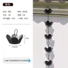 Corrente de Chuva Bolota Pátio da Villa Calha do Telhado Corrente Drenagem Roxo Guia de Chuva Casa de Hóspedes Água Caindo Corrente de Gotejamento Japonês