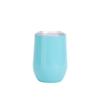 Taza de Cáscara de Huevo Transfronteriza de 12 oz Swig304 Acero Inoxidable Vaso Aislado al Vacío en Forma de U con Forma de Huevo Vaso de Vino Tinto de Vientre Grande Portátil