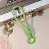 Cordão para Celular com Nó Colorido, Corrente Curta Criativa Trançada para Garrafa de Água, Chaveiro, Alça Destacável Anti-Perda de 12cm