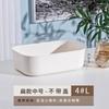 Caja de almacenamiento para artículos diversos de escritorio, para el hogar, para juguetes, refrigerios, dormitorio, sala de estar, con tapa de plástico, cesta de almacenamiento.