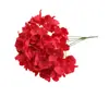 Nuevo ramo decorativo de hortensias artificiales para bodas, flores falsas, accesorios de estudio fotográfico de bodas con hortensias artificiales al por mayor