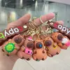 Chaveiro Pingente Capivara Adorável Pingente de Bolsa Boneca Porquinho da Índia Vermelho da Internet Chaveiro de Boneca de Pegar Venda por Atacado