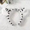 Accesorios para el Cabello del Año Nuevo del Tigre, Orejas de Tigre Lindas, Diademas de Peluche Súper Lindas, Lavado de Cara, Actuación Fotográfica, Diademas para Adultos y Niños
