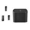 Cubo de Basura para Coche Cubo de Almacenamiento Mini Bolsa de Almacenamiento Uso en Coche Multifuncional Colgante en Respaldo de Asiento Puerta Lateral con Tapa Caja de Almacenamiento