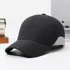 Gorra de Béisbol Elástica Transversal Color Bloque Completamente Impermeable Estilo Jungla Verano Perforada Secado Rápido Sombrero para el Sol con Visera