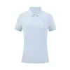 Camisa Polo Ligera de Secado Rápido para Mujer de Verano, Camiseta de Manga Corta para Deportes al Aire Libre, Ropa de Trabajo, Uniforme de Equipo con Logo Impreso