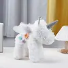 Estilo Boda Flor Eterna Unicornio Navidad Día de San Valentín Regalo Suministros para Floristería Oso Rosa de Espuma de Poliestireno