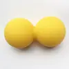 Relajación Muscular Punto de Acupuntura Planta del Pie Brazo Pelota de Entrenamiento Bola Fascial Conectada de Silicona Pelota de Cacahuete Pelota de Masaje Fitness Yoga