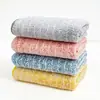 Paño para Lavar Platos Espeso con Rayas de Carbón de Bambú Fuerte Absorción de Agua Coral Fleece Hogar Antiadherente Aceite Paño de Limpieza Poliéster-Algodón Paño Multiusos