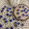 Caja Verde Dorada Natural Cuentas de Caja Cristal Hecho a Mano Accesorios para Joyería DIY