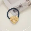 2026 Scrunchie Simples de Metal Embutido para Mulheres, Estilo Ins Versão Coreana, Alta Elasticidade, Elástico de Cabelo Não Danifica, Venda Quente Transfronteiriça
