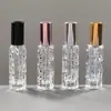Frasco de Vidro para Perfume de Melão Amargo 10ml Boca de Rosca Frasco de Perfume Frasco Borrifador para Amostra de Perfume Frasco Borrifador de Água de Colônia