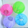 Linterna de Tela Colorida Vela Exterior Impermeable Pantalla Tela de Seda Plegable Boda Linterna de Papel Luz Led Luz Nocturna